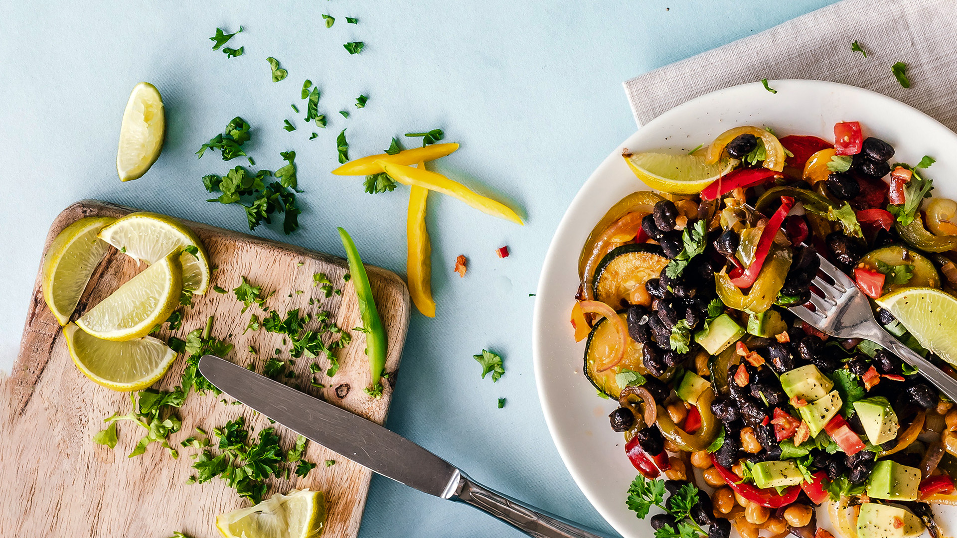 Mediterrane Küche und Essen